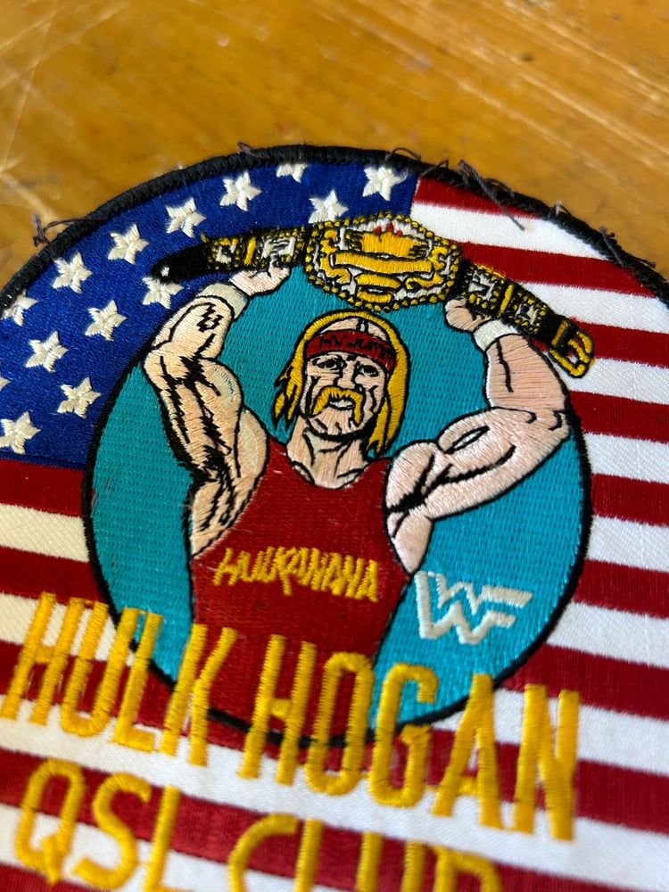 Image of Hulk Hogan QSL patch