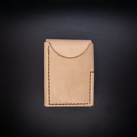 Image 2 of Logan Minimalist Wallet - Natural Veg-tan