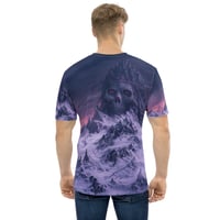 Image 4 of The Peak of Despair Allover Print T-shirt by Mark Cooper Art