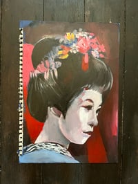 Image 1 of Geisha study Nov 24 white