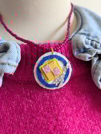 Image 1 of ONE OFF! Battenburg Necklace