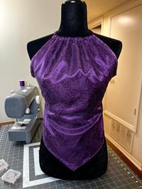 Image 2 of Paisely Halter Top
