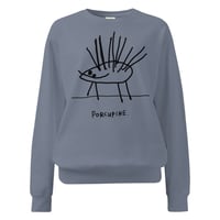 Image 10 of PORCU Unisex garment-dyed sweatshirt 