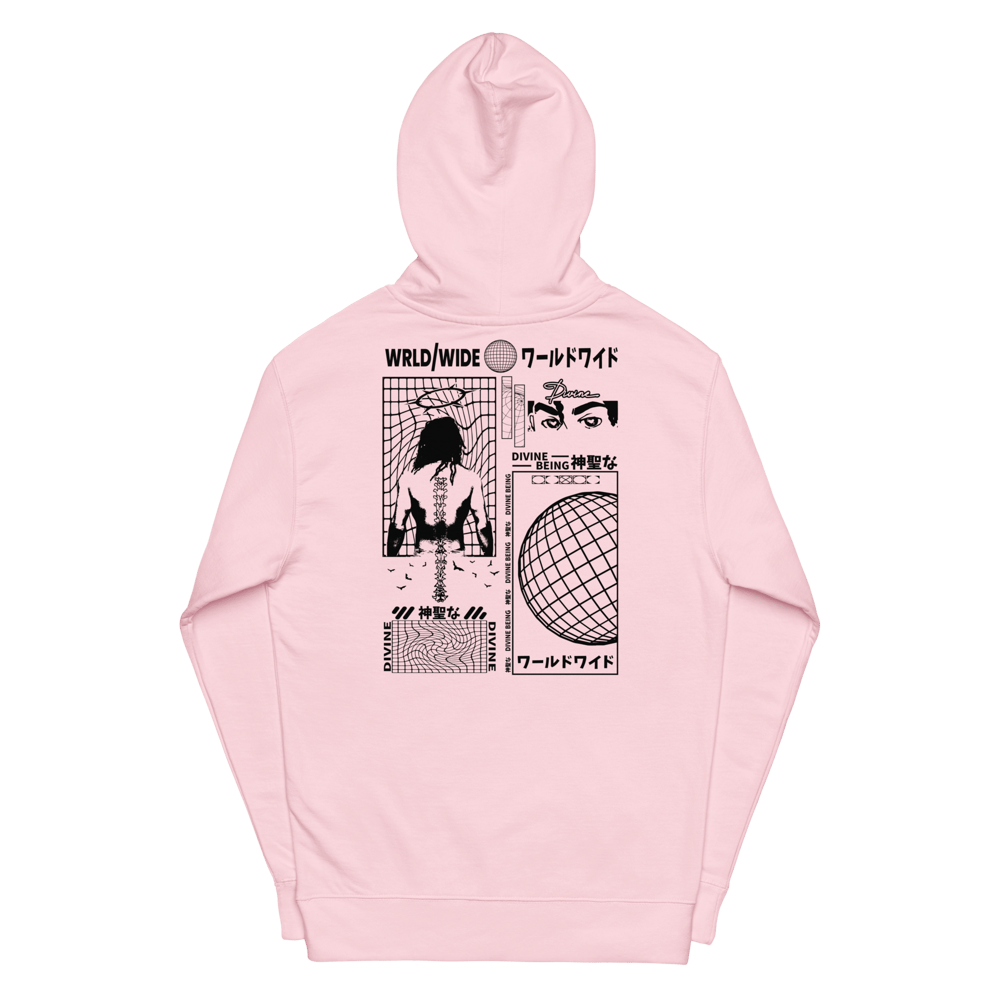 WORLDWIDE DIVINE Hoodie (Black Print)