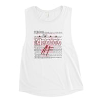 Image 2 of We The People MAGA AF - Ladies’ Muscle Tank from PatriotsCo