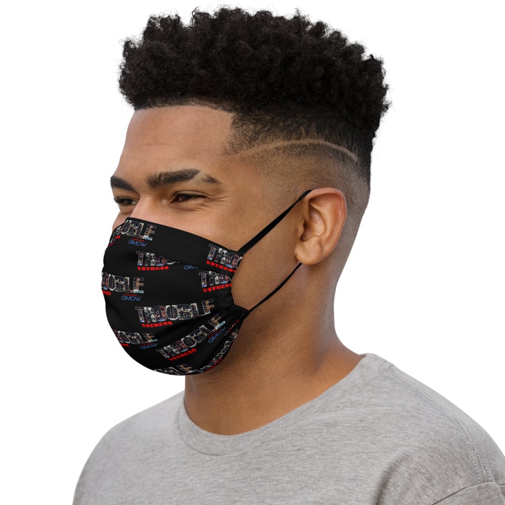 Image of YStress Pandemic Exclusive Trouble Theme face mask 
