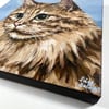 Maine Coon Original Oil Painting