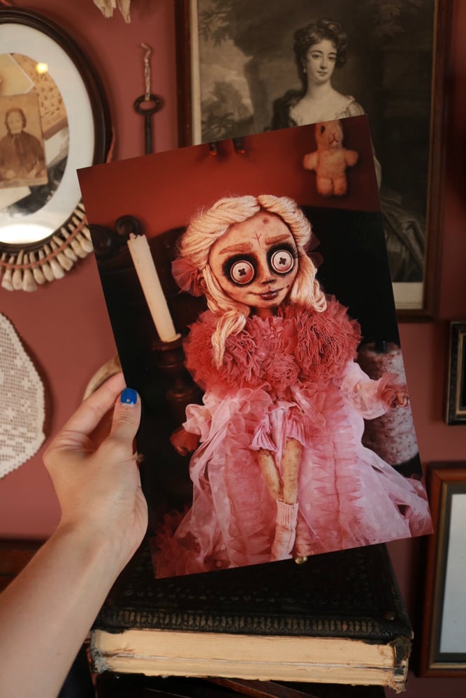 Image of Pink Witch Art Print