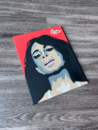 Aaliyah Canvas Painting 