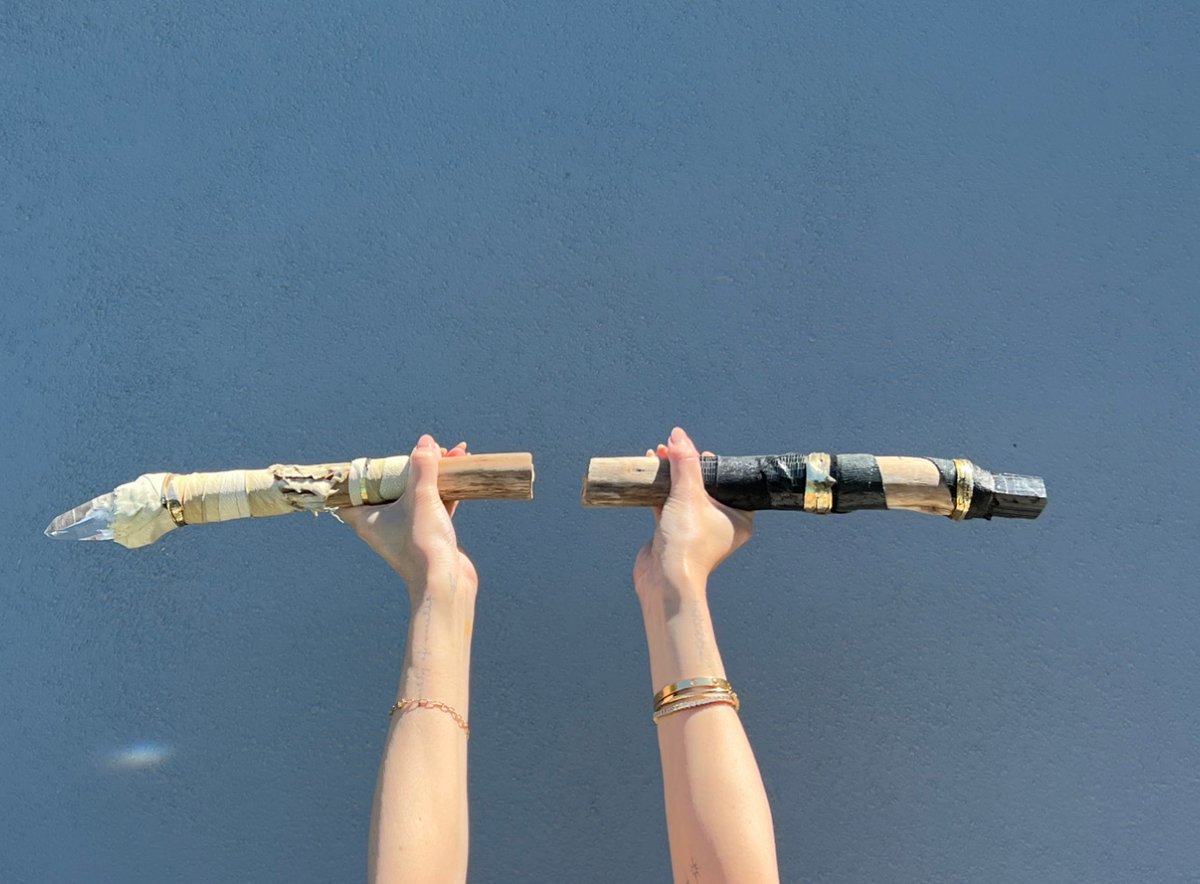 *new* equinox - pair of wands