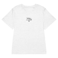 Image 3 of THE CASUAL COOL GIRL T - LUCKY IS A MINDSET 
