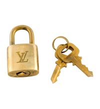 Image 1 of Louis Vuitton Lock & Keys Set