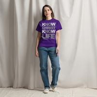 Image 4 of Know Christ Know Life Women's Tee