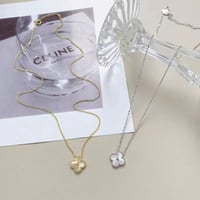 Luxury Single Charm Silver or Gold Necklace