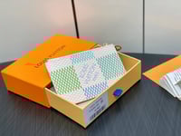 Image 7 of LV Colored Damier Wallet