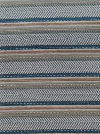 Image 4 of Kantha coton rayures bleues