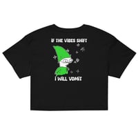 Image 2 of the vibes Women’s crop top 