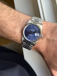 Image 3 of Rolex Datejust 16234 Blue dial