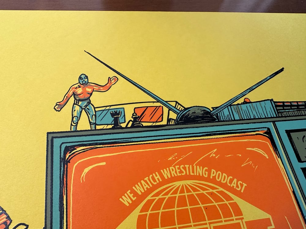 We Watch Wrestling 10th anniversary poster