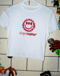Image 3 of Smiley baby tee - white 