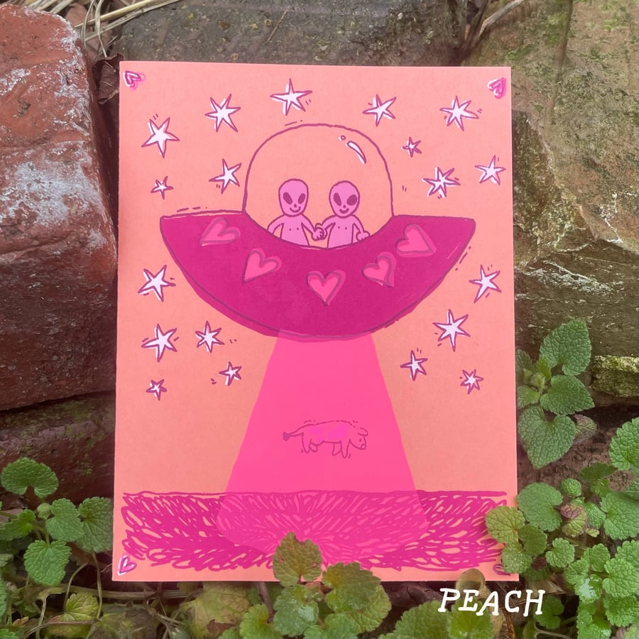 Aliens card | No Free Snacks