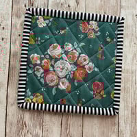 Image 2 of "Golden Hour" Large Reversible Quilted Coaster