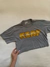 vintage KZAP rock radio crop tee