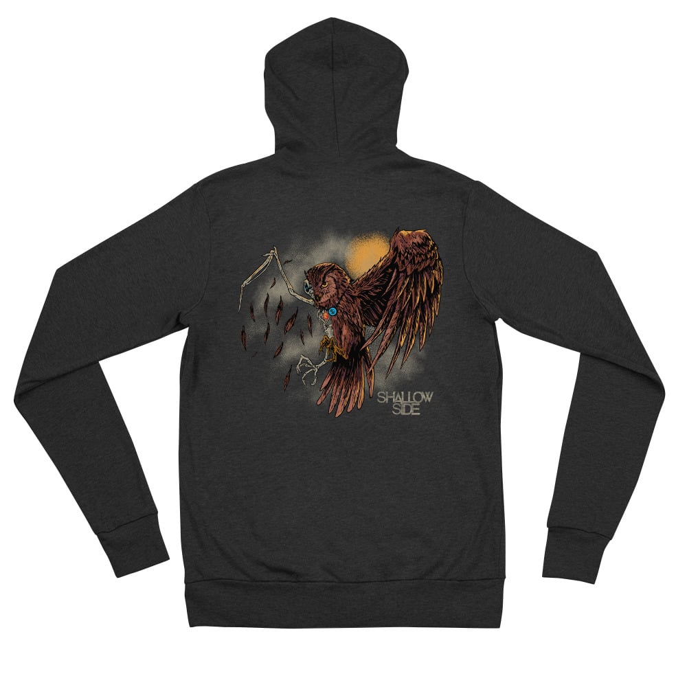 Zip Up With Owl on the Back