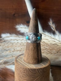 Image 1 of Silver Spur Band Ring