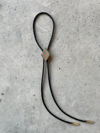 Image 1 of Green/Pink Bolo