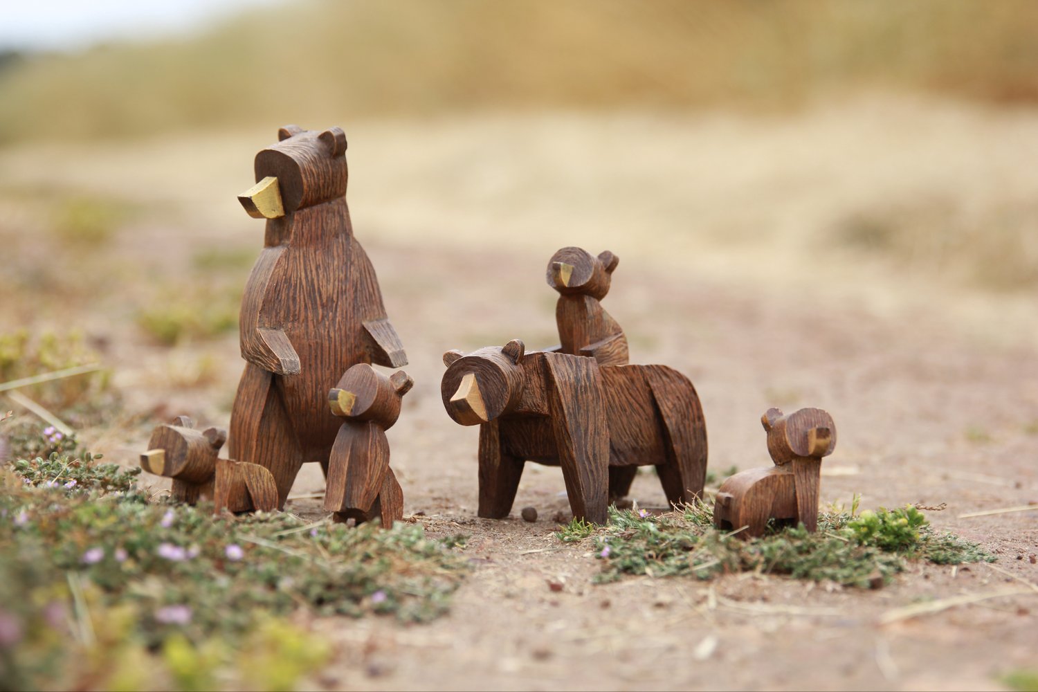 Image of NEW Whittle Critters - Bear Cubs Set 2