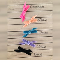 Image 2 of Velvet fringe clip