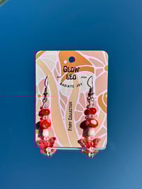 Image 1 of Red Toadstool Earrings