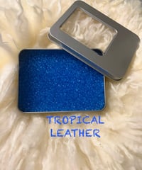 Tropical leather - under seat car freshie