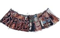 Image 1 of One piece scrap mini skirt 