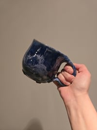 Image 3 of Blue / Purple Mug with texture