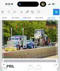 Image 3 of ‘26 Big Rig Boulevard Calendar.  Preorders 