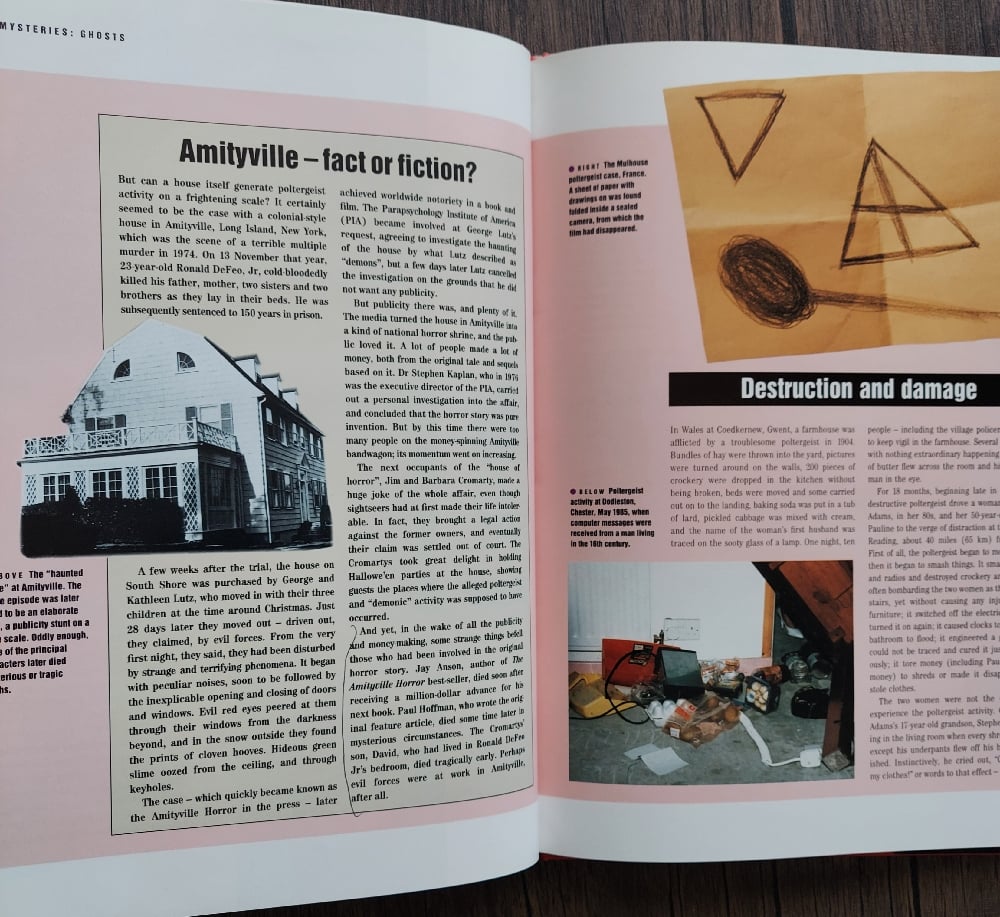 Ghosts (Great Mysteries), by Robert Jackson - SIGNED by The Amazing Kreskin