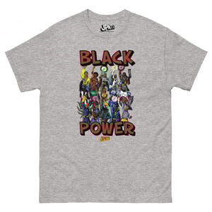 BLACK SUPER POWER Unisex classic tee