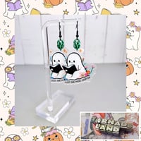 BOOk Worm Earrings