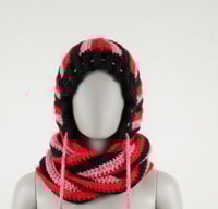 Image 2 of The "Lovecore" Hooded Scarf