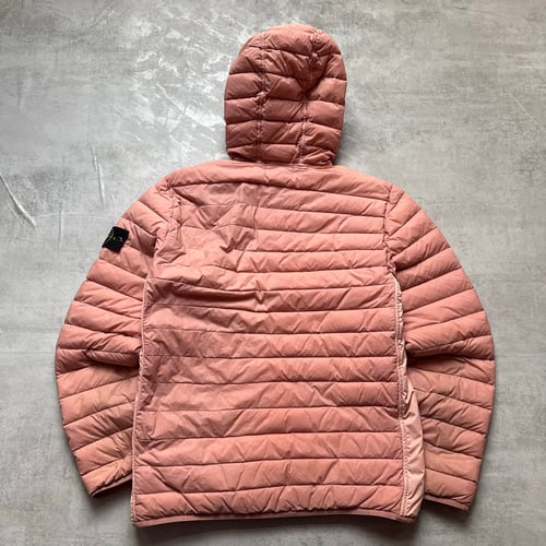 Image of SS 2021 Stone Island Loom Woven Down Jacket, size medium
