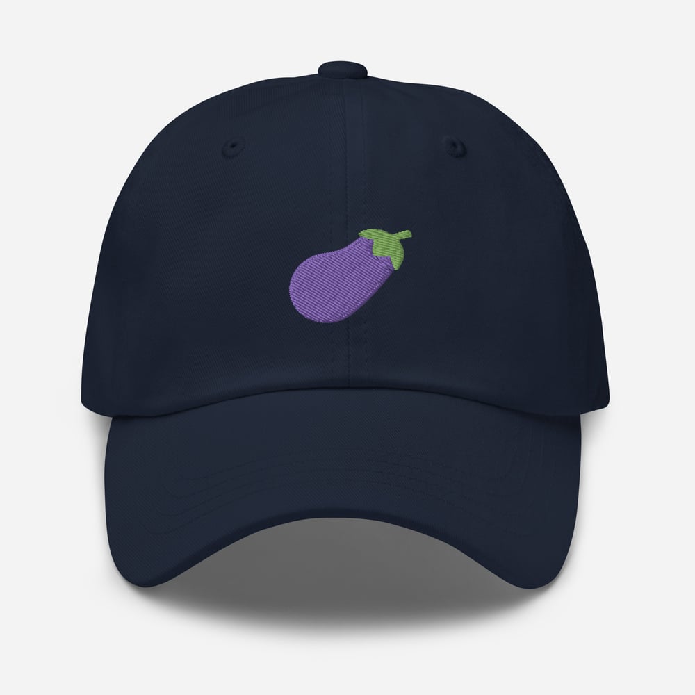 Eggplant Dad Hat