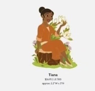 Image of Tiana flower girl