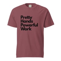 Image 1 of Pretty hands heavyweight t-shirt