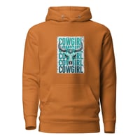 Image 4 of Unisex Hoodie, Cowgirl hoodie, Western