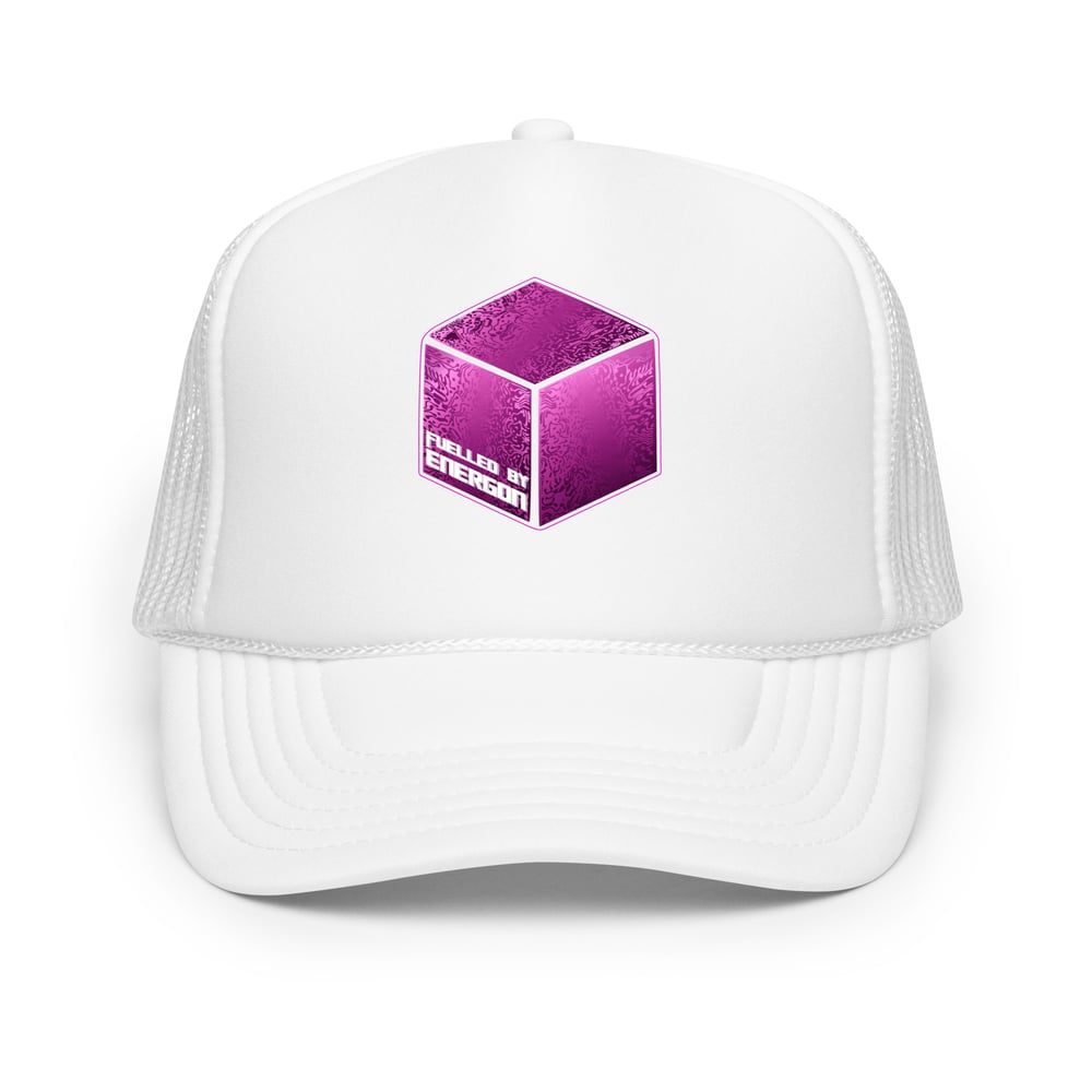Image of Fuelled By Energon Foam trucker hat