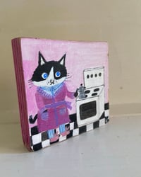 Image 4 of original painting -Good morning! coffee’s ready 