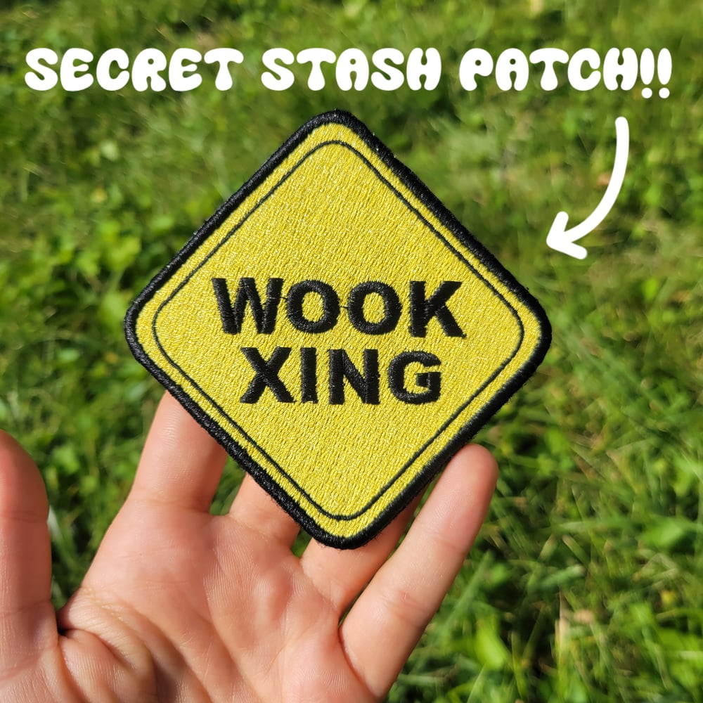 JUMBO Wook Xing Patch, Iron-On / Sew-On / Velcro Stash Patch