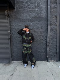 Image 1 of 1/1 camo evilsmile size 32 large jacket sample 